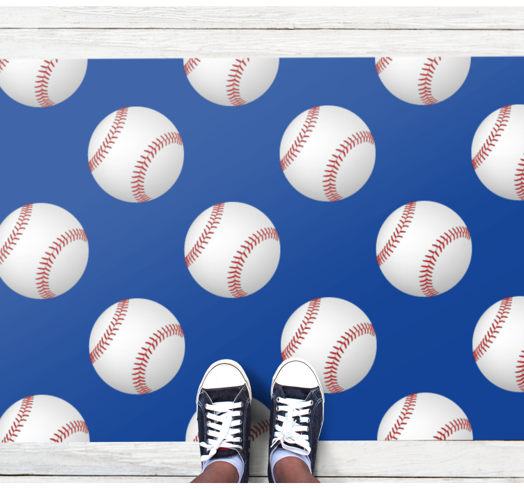 Motiv baseballu Vinylová hrací podložka - TenStickers