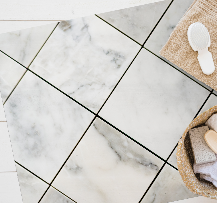 Mramorové mimikry Mramorový vinylový koberec - TenStickers