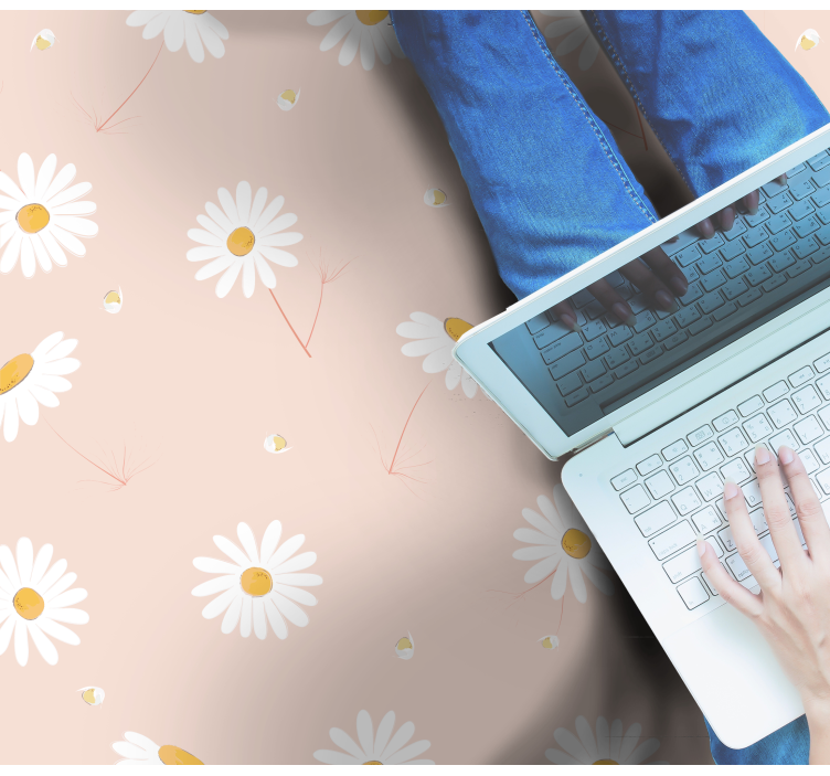 Květinový koberec severské sedmikrásky - TenStickers