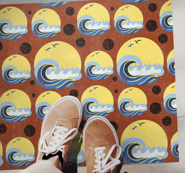 Přímořské snímky Ostatní Vinylový koberec - TenStickers