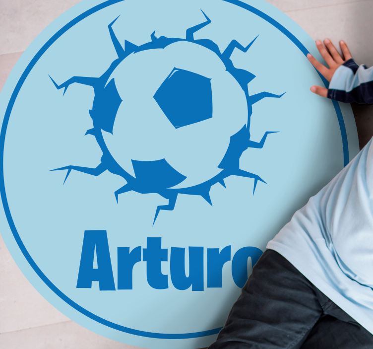 Zobákovitý fotbalový míč se jménem Ostatní Vinylový koberec - TenStickers