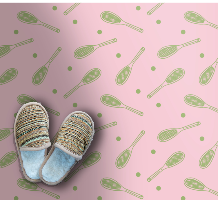 Raketový vzor Vinylová hrací podložka - TenStickers