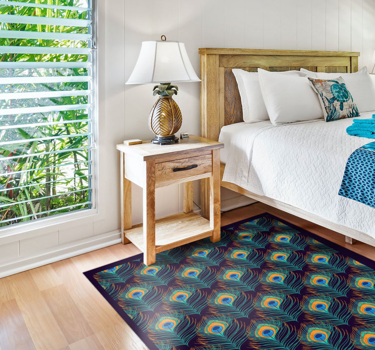 Realistický koberec se zvířecím tiskem - TenStickers