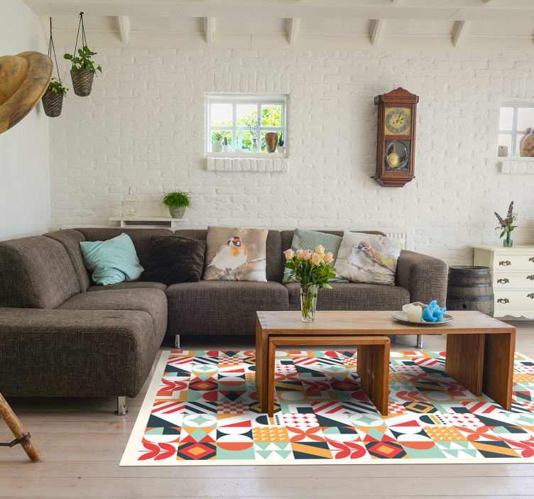 Mozaikové podlahové dlaždice různých vzorů - TenStickers