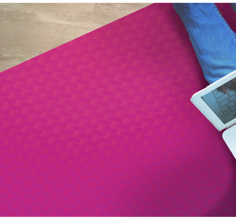 šestiúhelníkový vzor s přechodem vinylový koberec - TenStickers