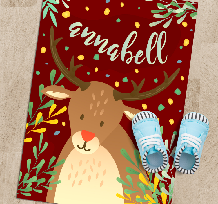 Sob se jménem Vinylový koberec Vánoce - TenStickers