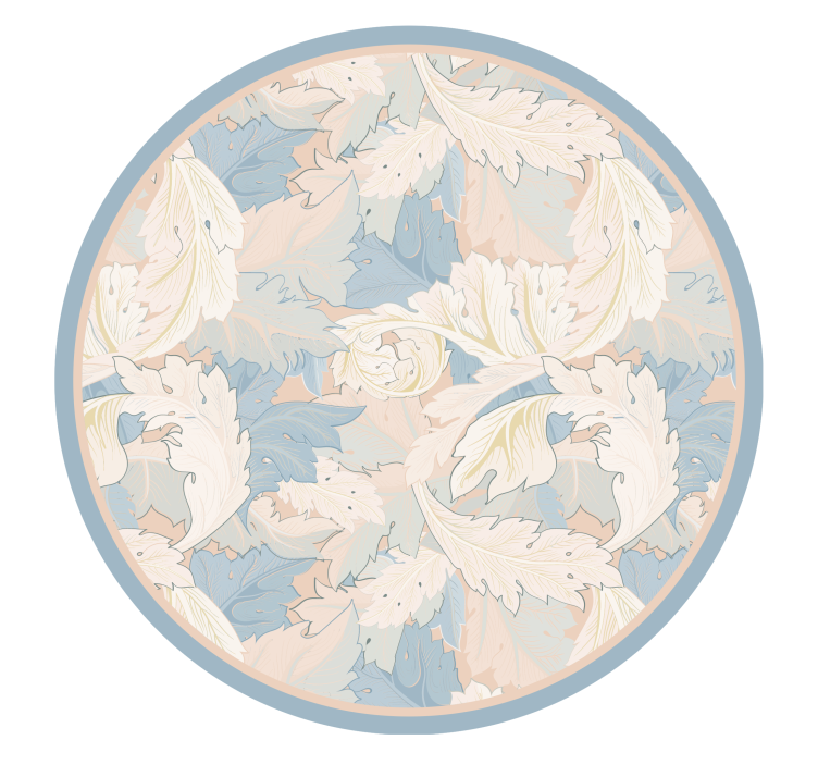 úžasné vintage květiny vintage koberec - TenStickers