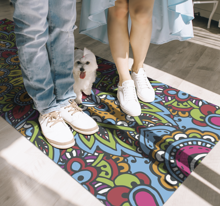 Mozaika vícebarevná mozaika mozaikové dlaždice - TenStickers