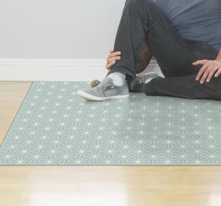 Tokyo vinylový koberec dlaždice koberec - TenStickers