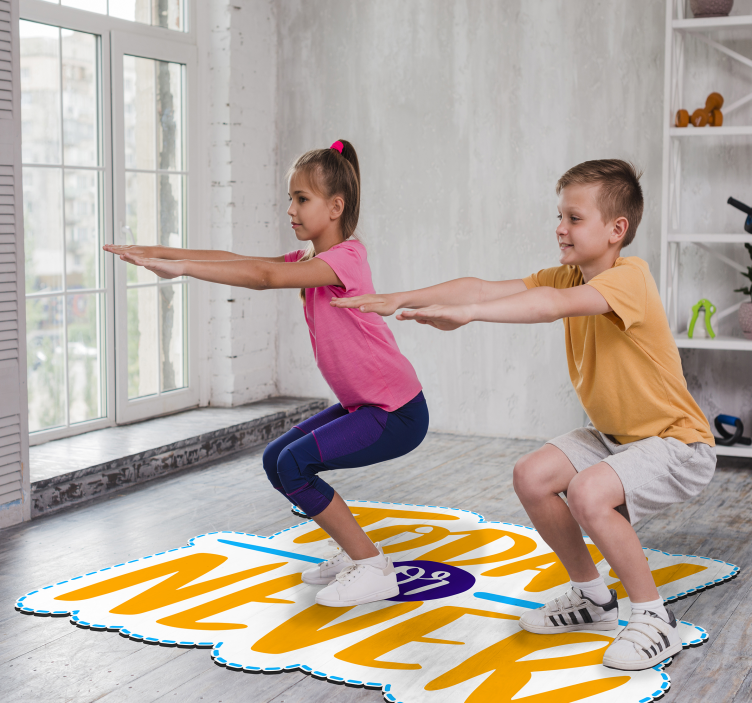 Vinylový koberec frázi dnes nebo nikdy - TenStickers