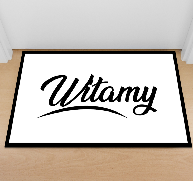 Vítejte tenké koberečky ve vstupní hale - TenStickers