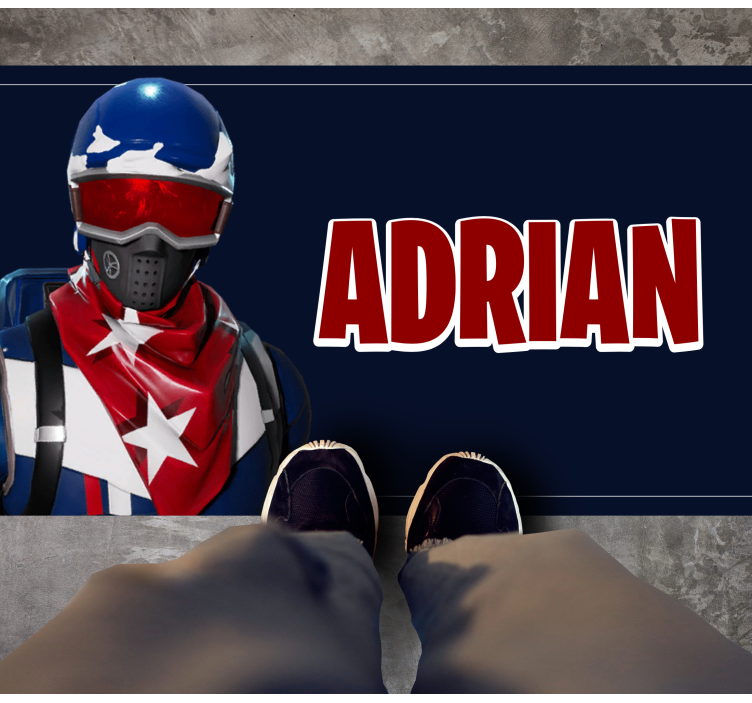 Vlastní design hrdiny Ostatní Vinylový koberec - TenStickers