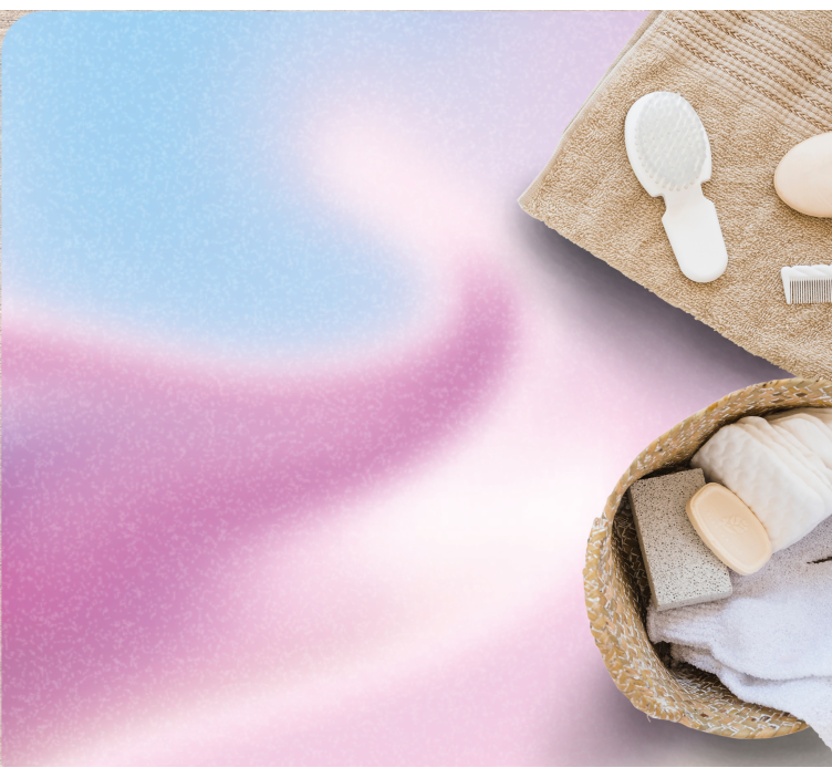 Gradientní vrstvy Koupelnový vinylový koberec - TenStickers