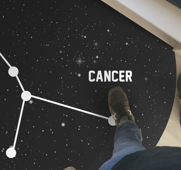 Zodiac znamení rakoviny moderní koberec - TenStickers