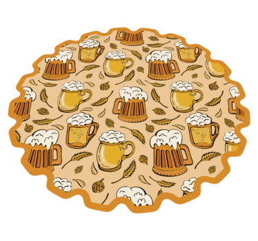 Pivo moderní koberce - TenStickers