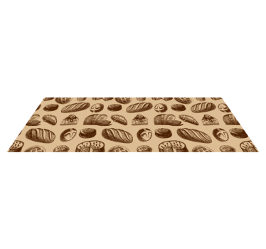 Pekárna design kuchyňské podlahy - TenStickers