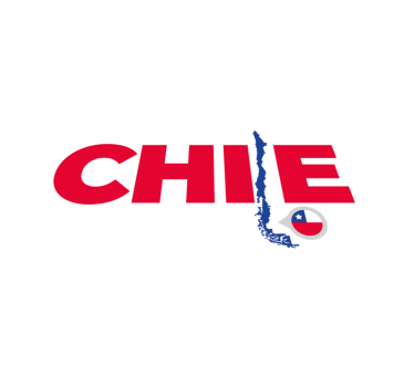 Chilská mapa Vinylový koberec s frázemi - TenStickers