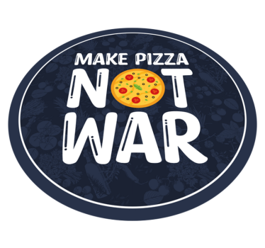 Nedělat pizzu Vinylový koberec s frázemi - TenStickers