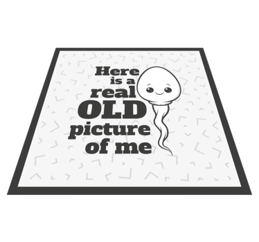 Moje staré první obrázky zábavné koberce na zakázku - TenStickers