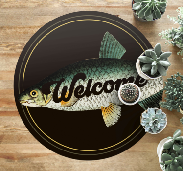 Blokový kapr zvířecí vinyl koberec - TenStickers
