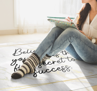 Inspirativní citát Vinylový koberec se jmény - TenStickers