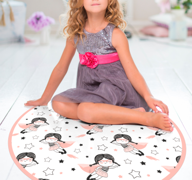Kulaté koberce na míru na míru - TenStickers