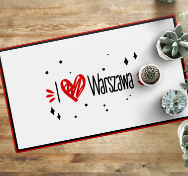 Mám rád vinylové koberce na zakázku z varšavy - TenStickers