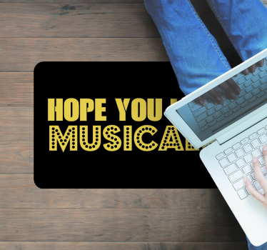 Muzikál milenec vstupní hala koberec - TenStickers