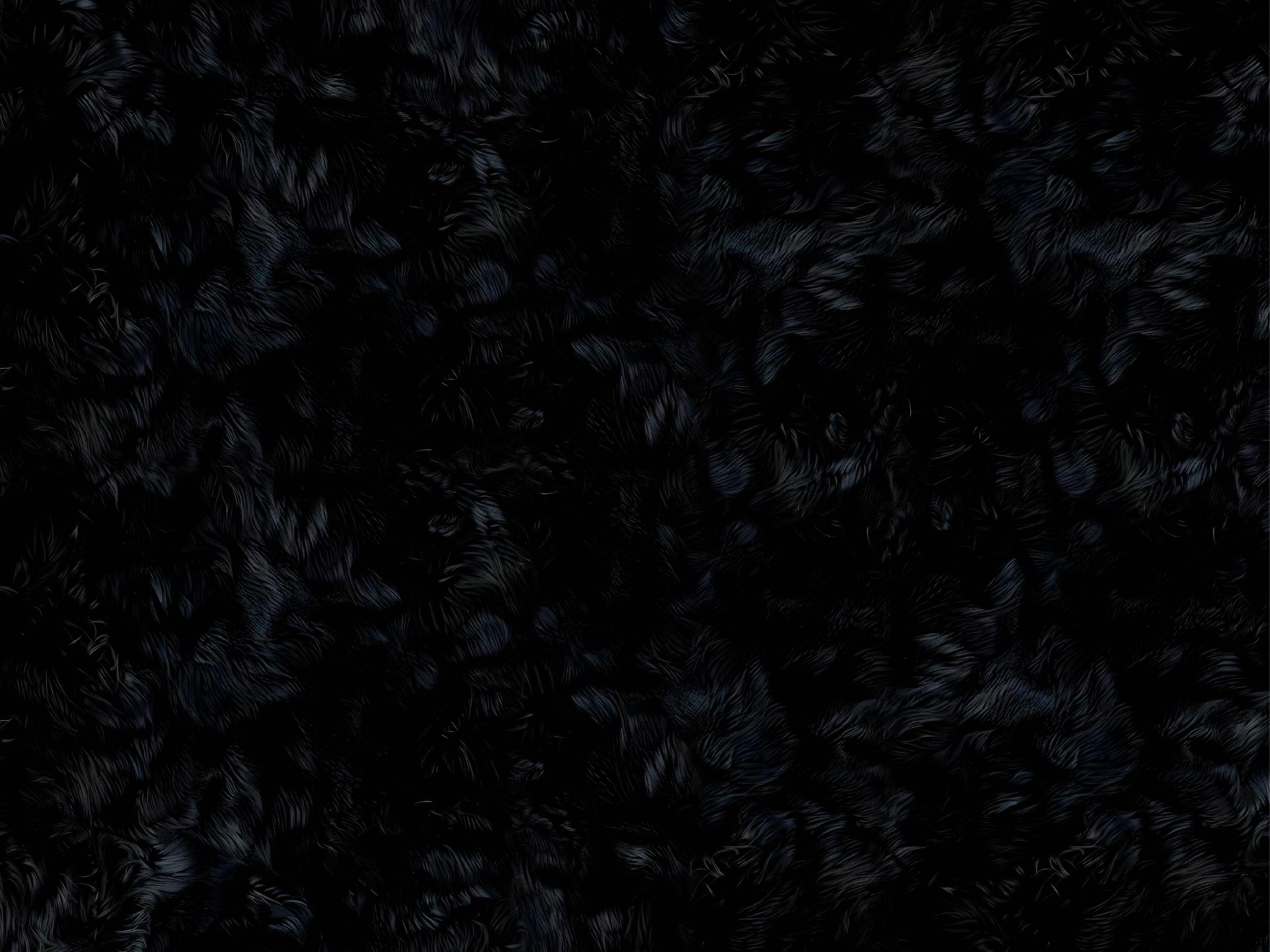 Fuer efekt Černý vinylový koberec - TenStickers