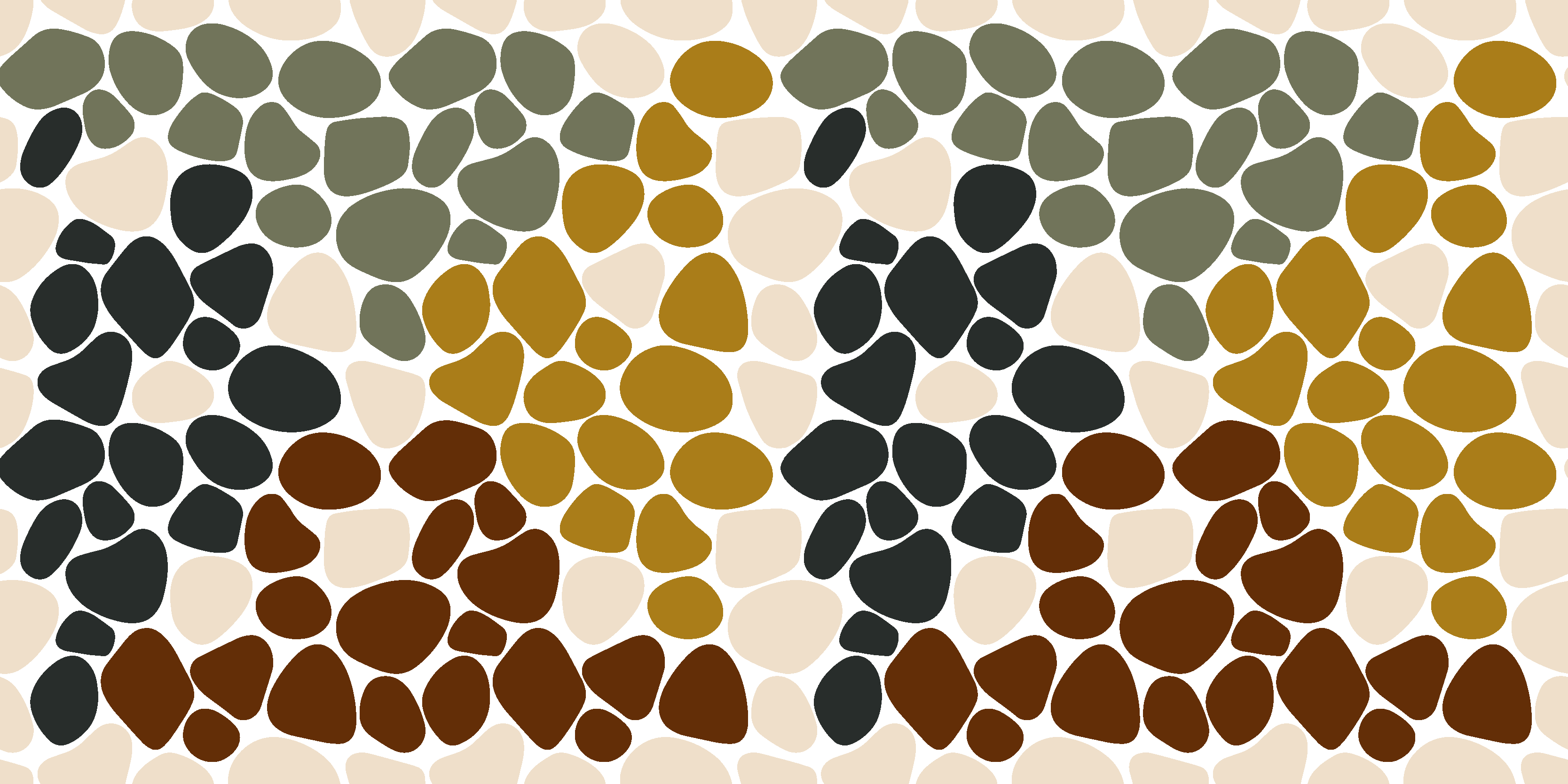 Barevný rockový motiv Koupelnový vinylový koberec - TenStickers