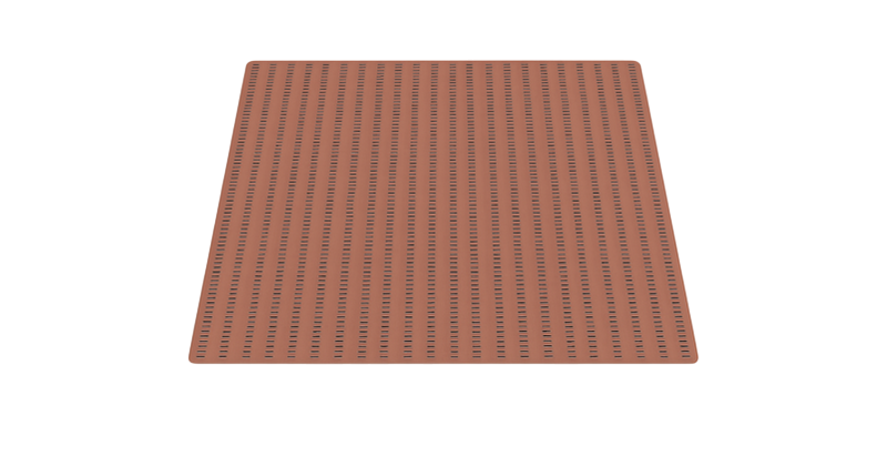 Návrh přerušované čáry Vinylová rohož na balkon - TenStickers