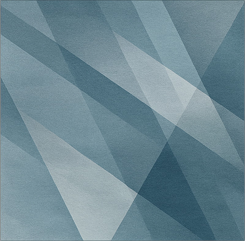 Abstraktní geometrický gradient Vinylový koberec v jídelně - TenStickers