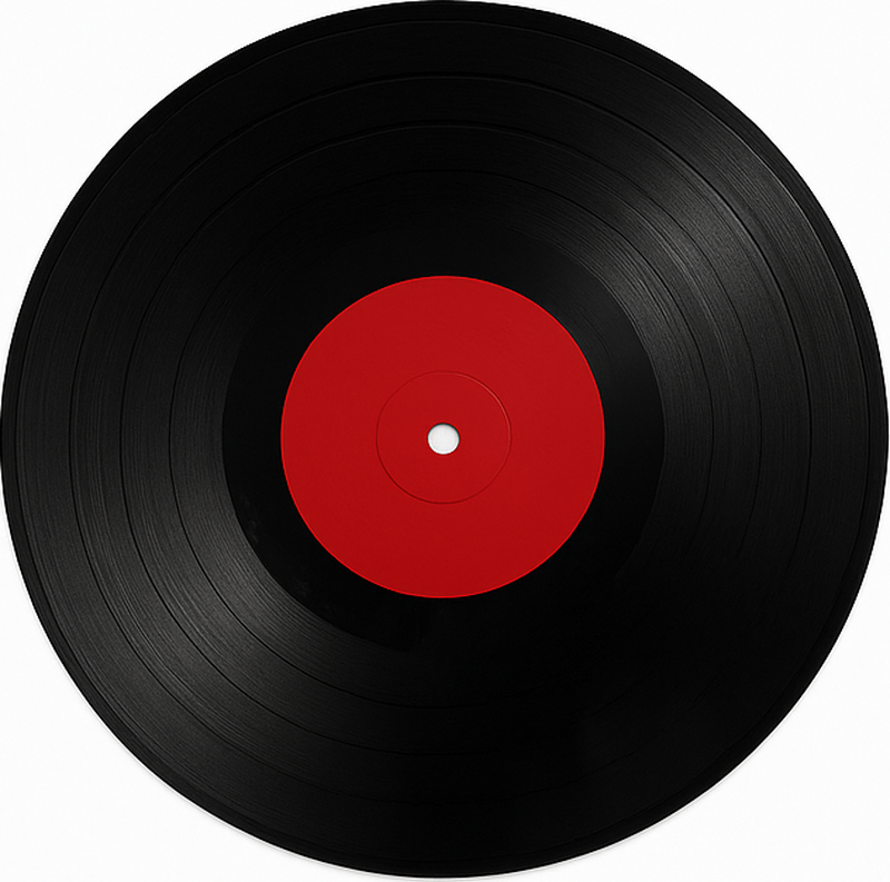 Obří vinylová deska Vinylový koberec v jídelně - TenStickers