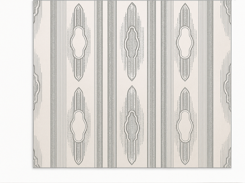 Složitá etnická geometrie Vinylový koberec v jídelně - TenStickers