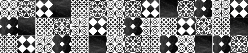 Cementová ardézie Vinylový koberec s efektem dlaždic - TenStickers