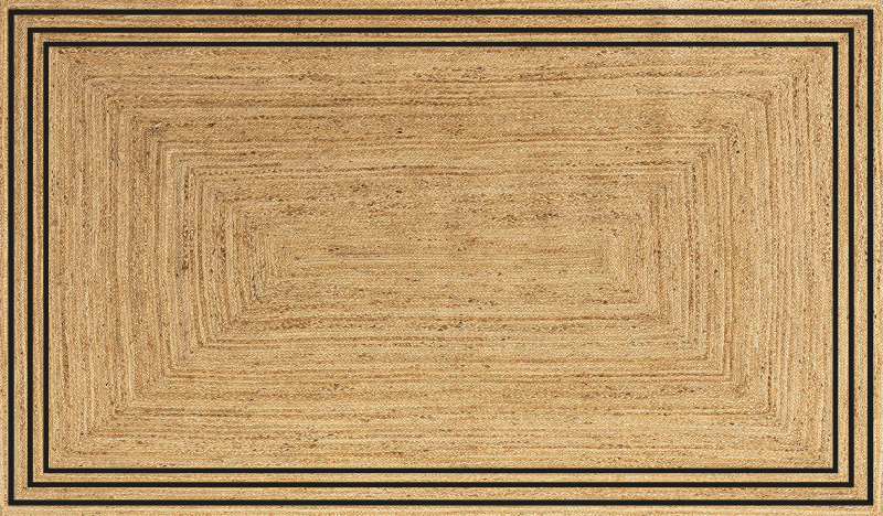 Kuchyňský vinylový koberec s texturou přírodního juty - TenStickers