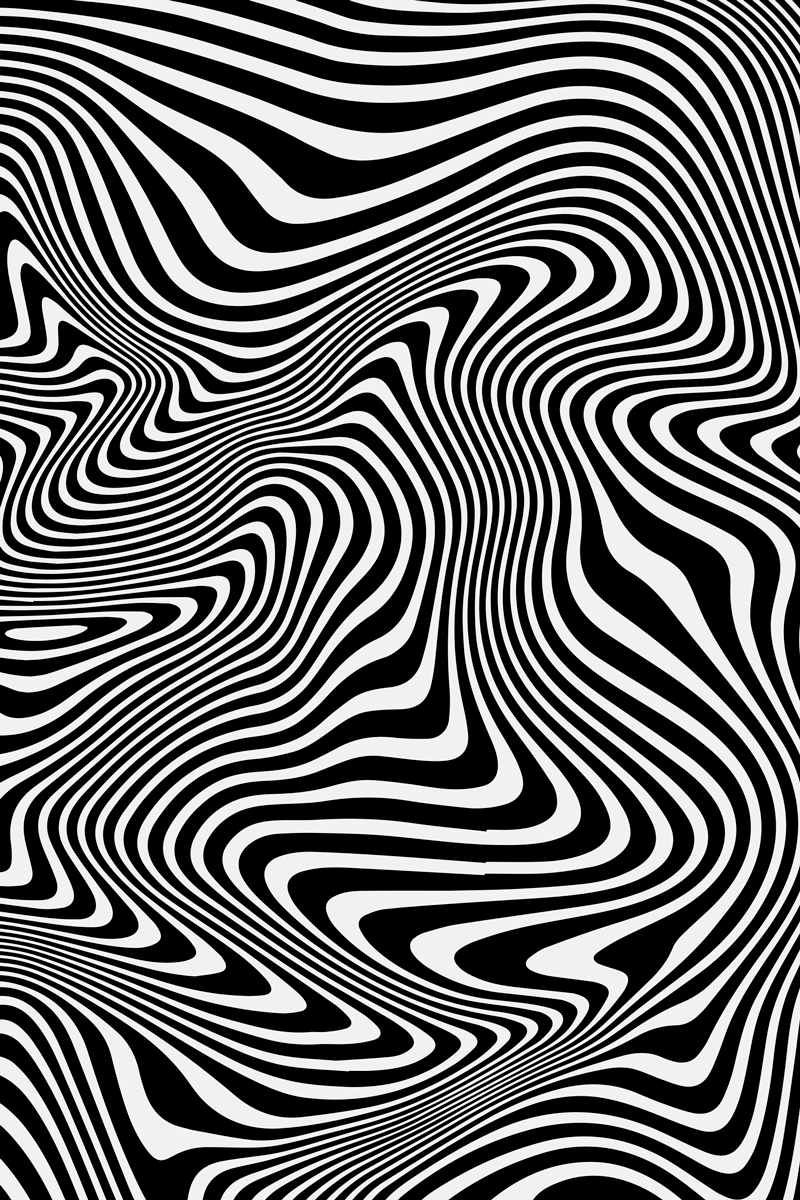 Zvířecí vinylový koberec s 3d efektem zebra - TenStickers