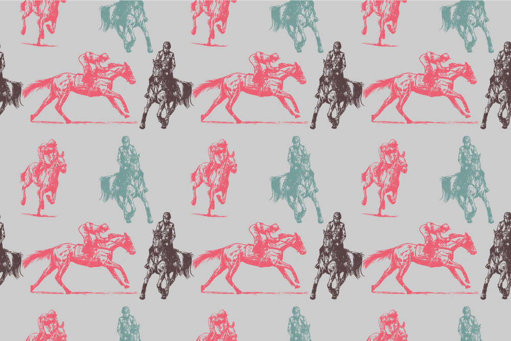 Zvířecí vinylový koberec s westernovým vzorem - TenStickers