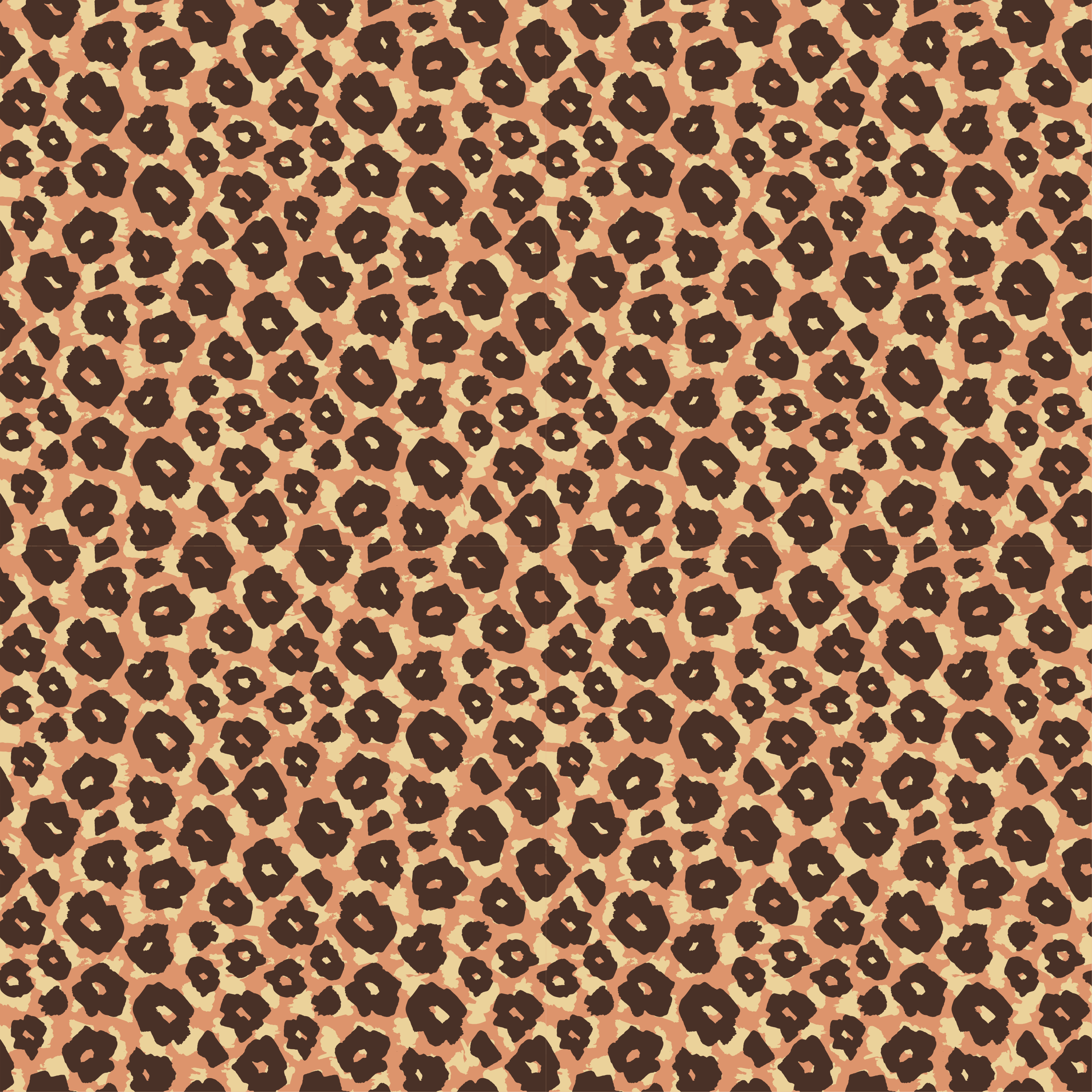 Zvířecí vinylový koberec v sametovém leopardu - TenStickers
