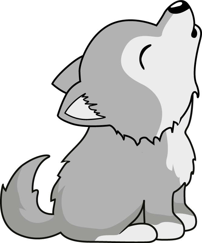 Zvířecí vinylový koberec s ilustrací vyjícího psa - TenStickers