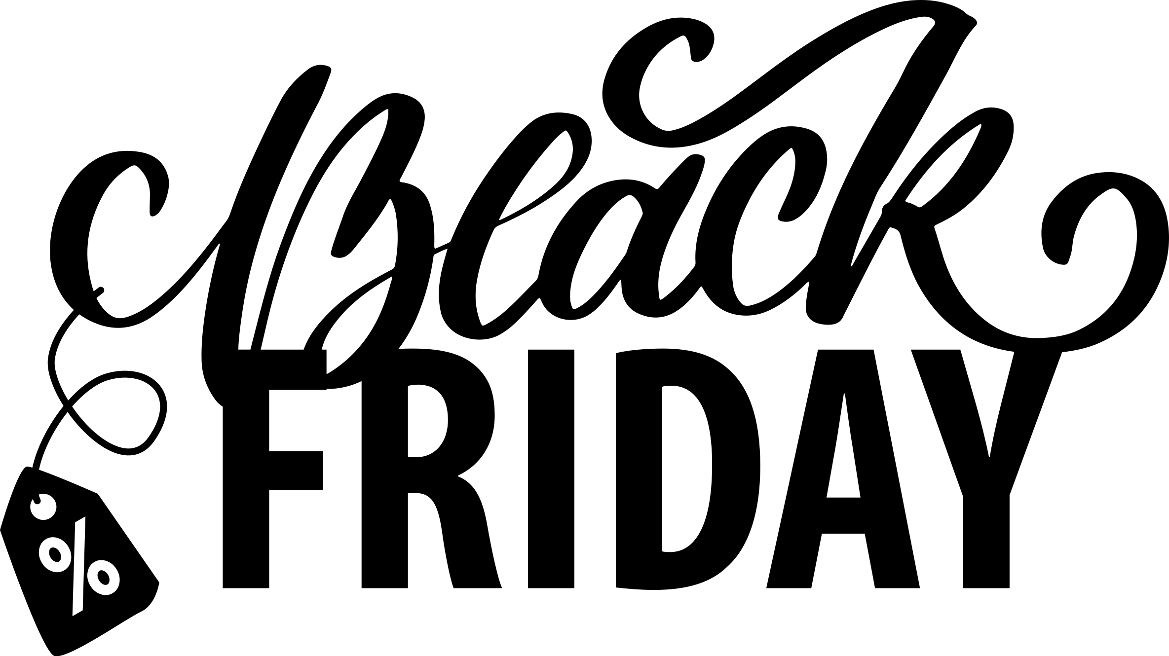 Vinylový koberec black friday s krásnými štítky - TenStickers