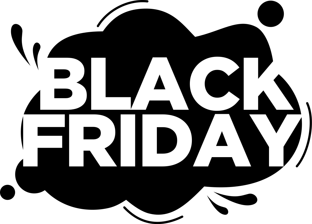 Vinylový koberec black friday barevná skvrna - TenStickers
