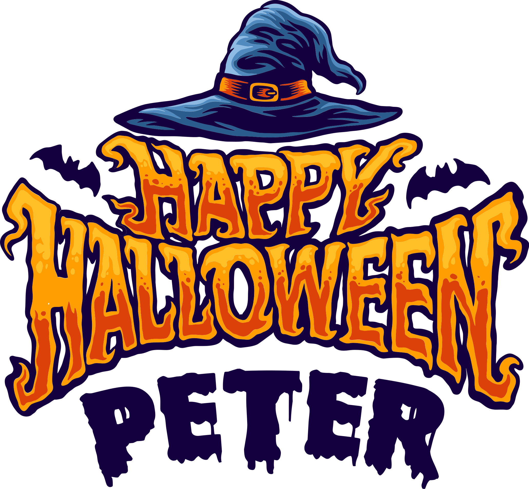 Vinylový koberec předvečer všech svatých na míru - TenStickers