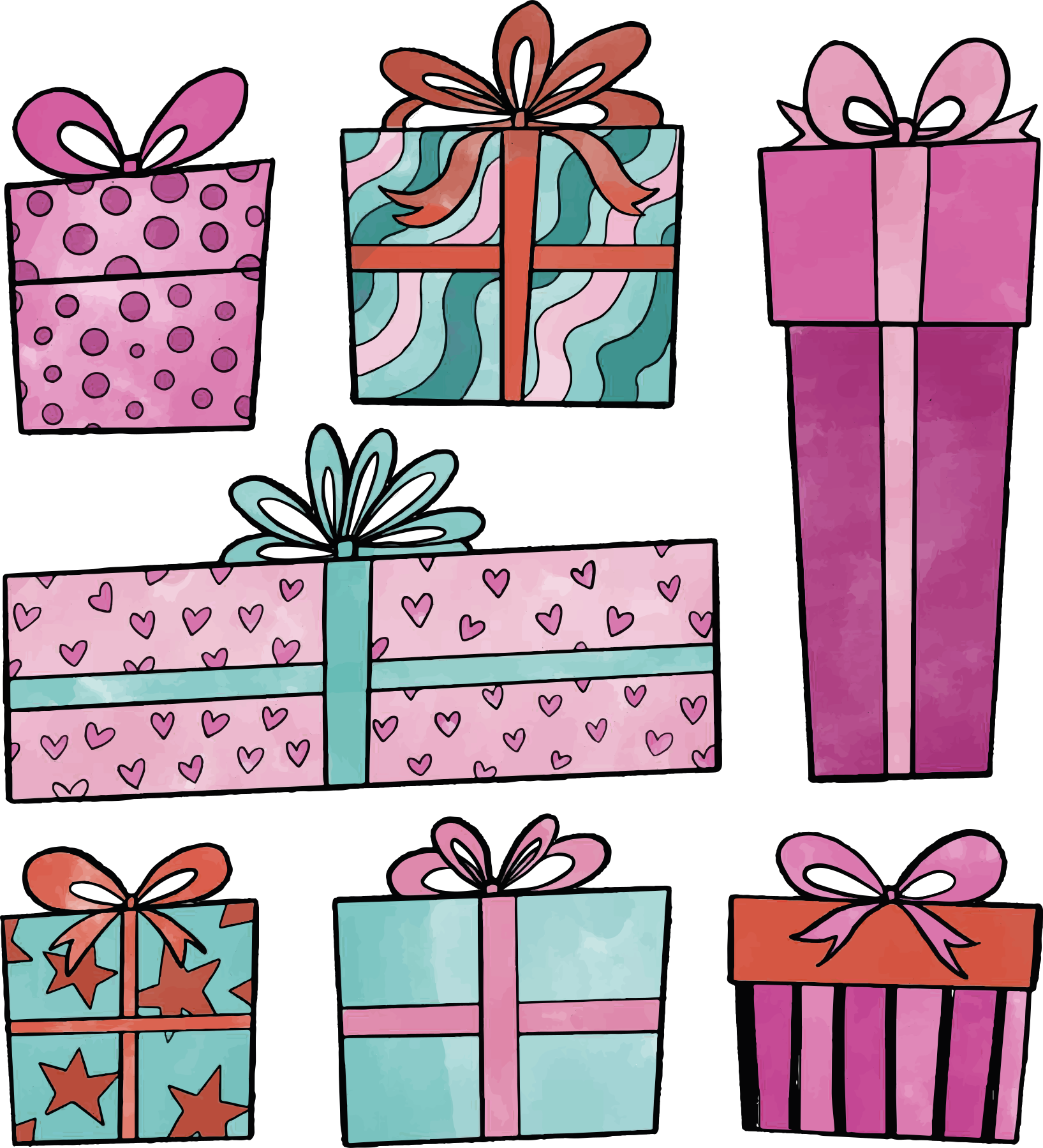 Vinylový koberec vánoce dárková sada - TenStickers