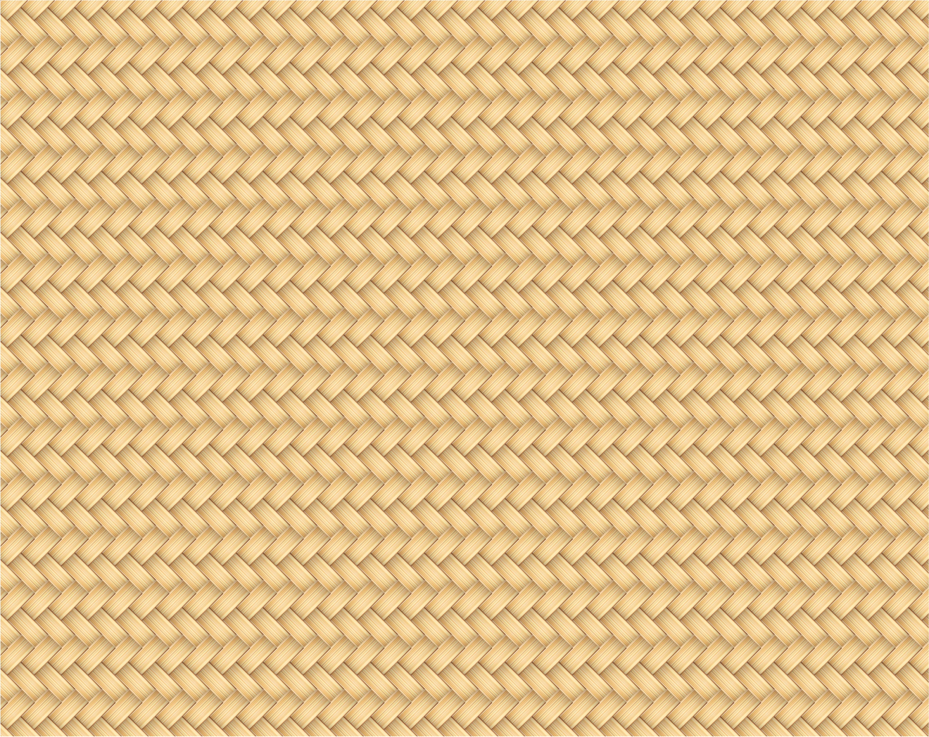 Vinylový koberec v jídelně z proutí - TenStickers