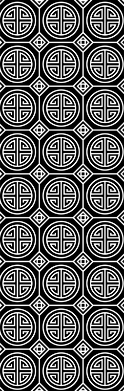 Koupelnový vinylový koberec japonského minimalismu - TenStickers