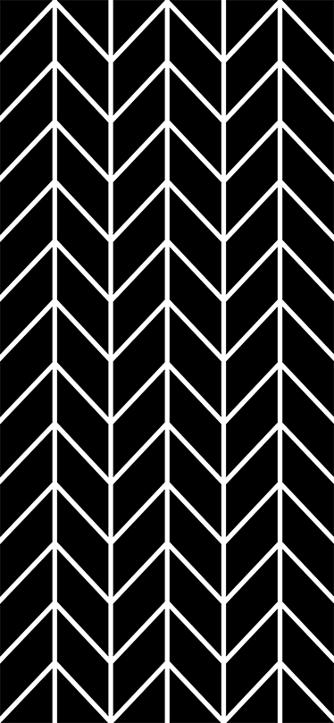 Koupelnový vinylový koberec s geometrickými šipkami - TenStickers
