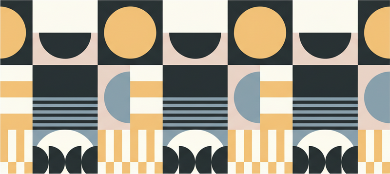 Vinylový koberec obývací pokoj abstraktní moderní vzor - TenStickers