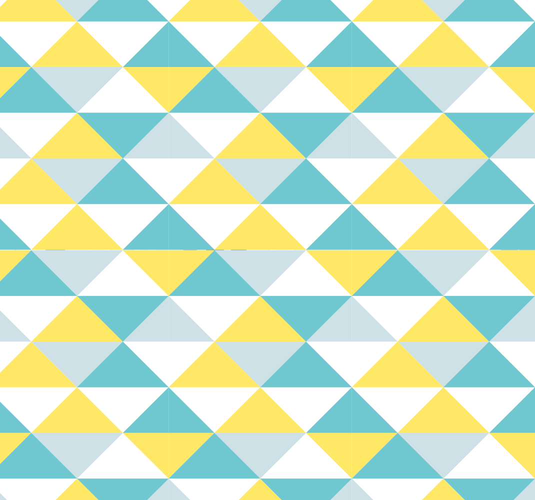 Geometrický vinylový koberec žlutý a modrý tónovaný - TenStickers