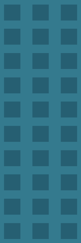 Geometrický vinylový koberec modrý vzor se čtverci - TenStickers